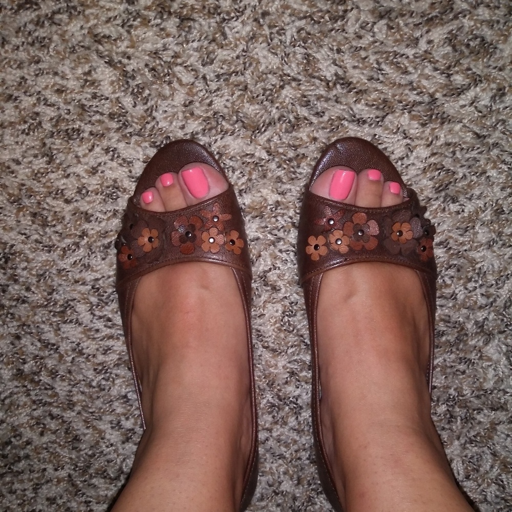 Brown Fossil Vintage Style Shoe